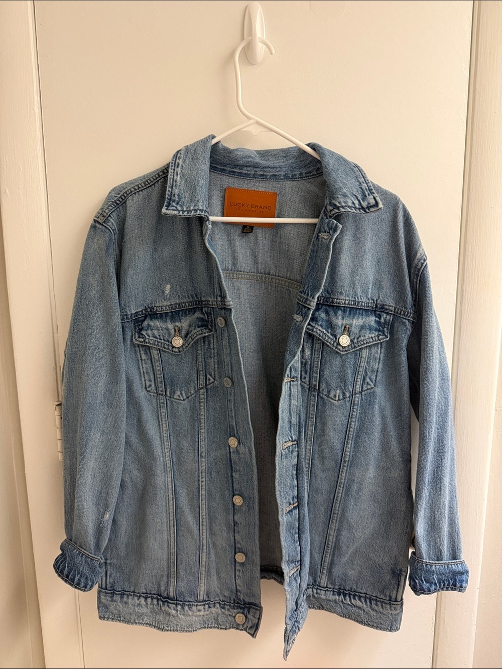 Lucky Brand Light Blue Denim Jacket - Women's - Size M